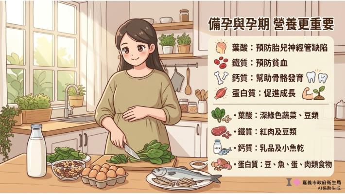 備孕與孕期營養更重要