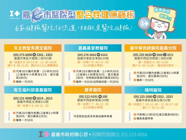 整合性健康篩檢資訊