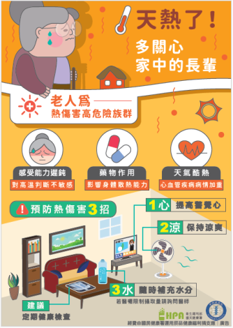 天熱了多關心家中的長輩