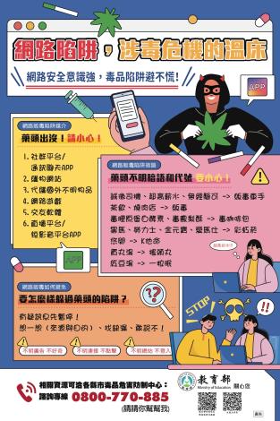 網路陷阱，涉毒危機的溫床。