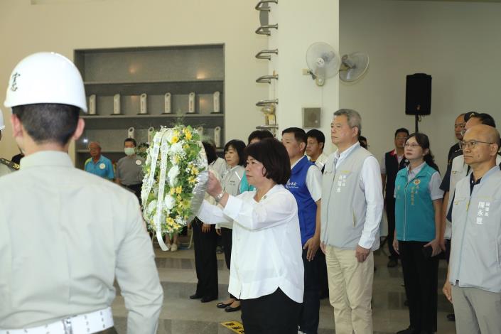 Chiayi City Holds Autumn National Memorial Ceremony Honoring Fallen Heroes