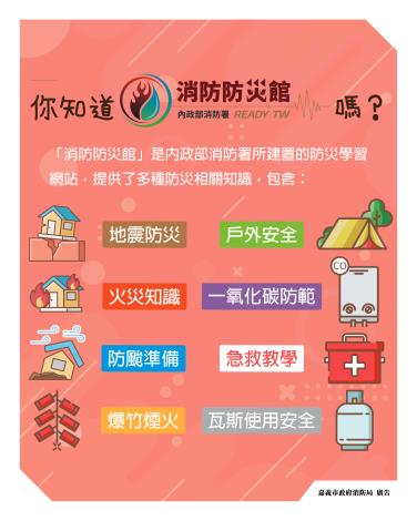 你知道消防防災館嗎?