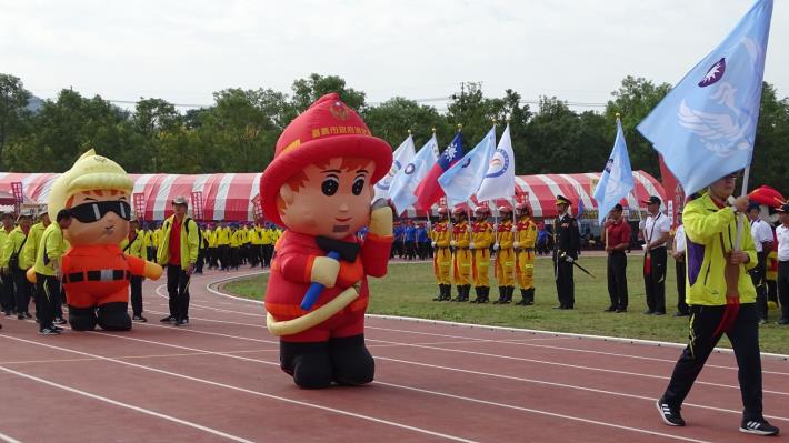 義消競技大賽(共4張圖)