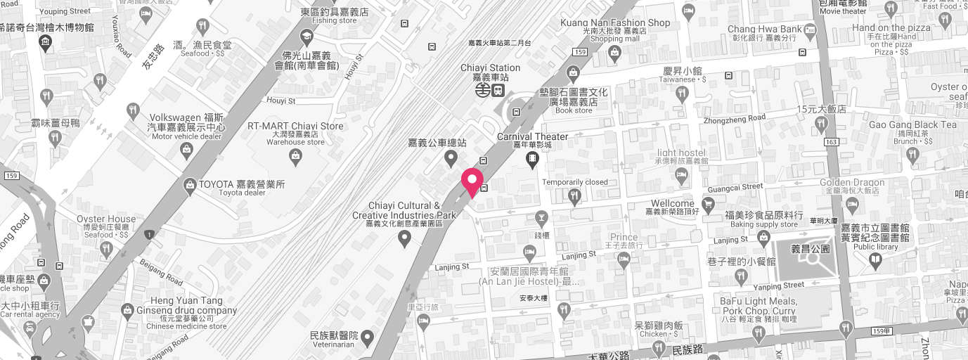 嘉義美術館Google地圖