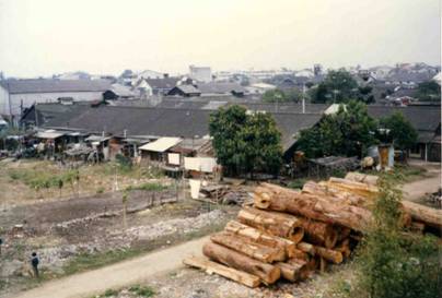 港坪市地重劃前住宅圖