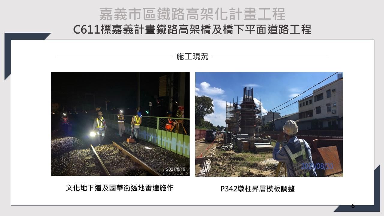 嘉義市鐵路高架化計畫即時資訊