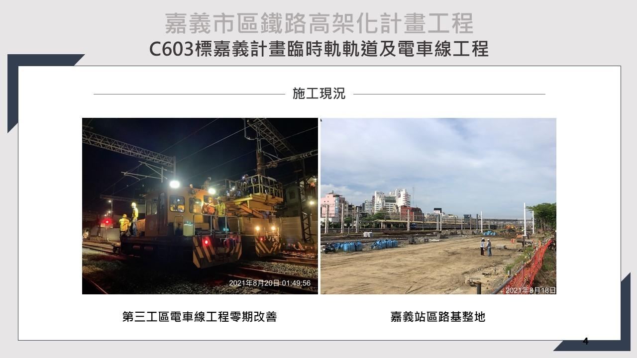 嘉義市鐵路高架化計畫即時資訊