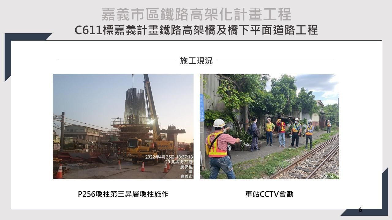 嘉義市鐵路高架化計畫即時資訊